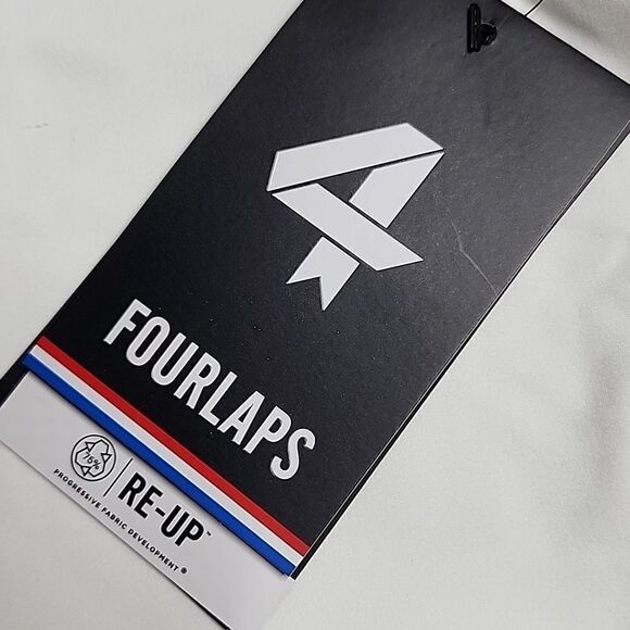 2626 NWT Four Laps Poise Longline Bra  Size Large White - Picture 2 of 9